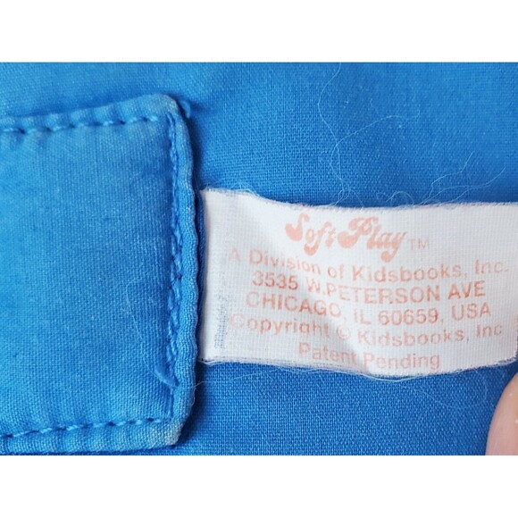 Vintage Fisher Price All Aboard Soft Play Cloth Book 1998 Kids book Baby Toy - Picture 8 of 8